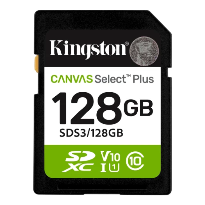 Карта пам’яті Kingston Canvas Select Plus SDXC 128 ГБ