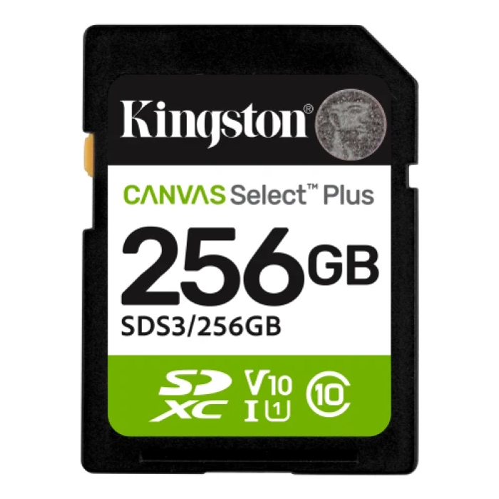 Карта пам’яті Kingston Canvas Select Plus SDXC 256 ГБ