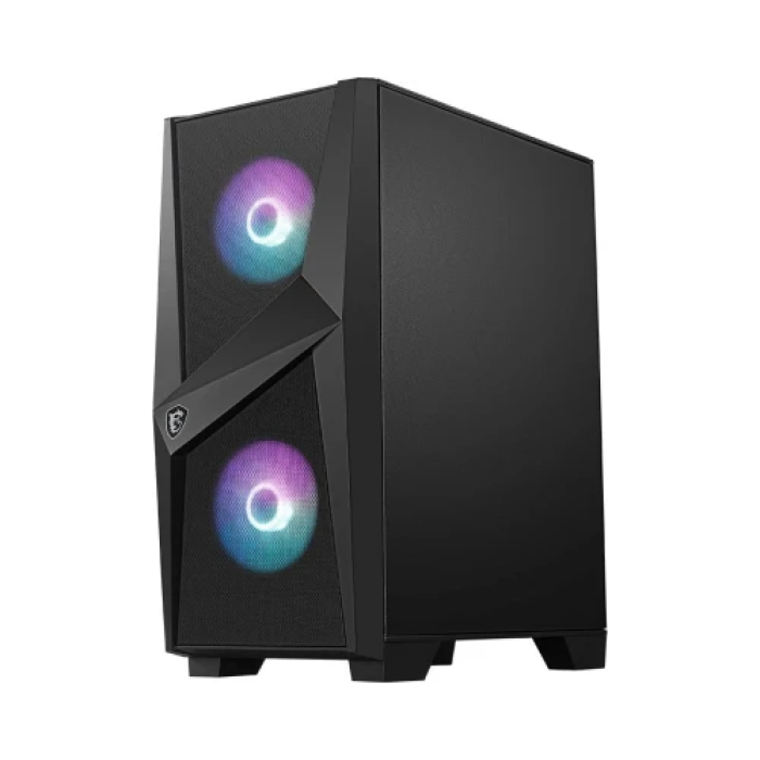 Чорний корпус MSI MAG FORGE 100R формату Mid Tower