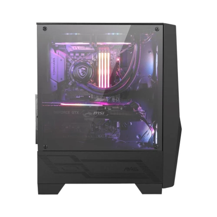 Чорний корпус MSI MAG FORGE 100R формату Mid Tower