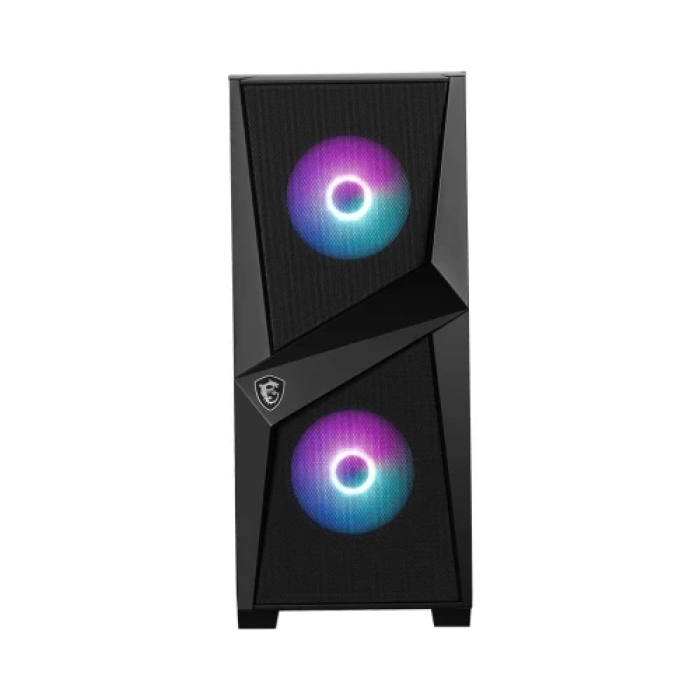 Чорний корпус MSI MAG FORGE 100R формату Mid Tower