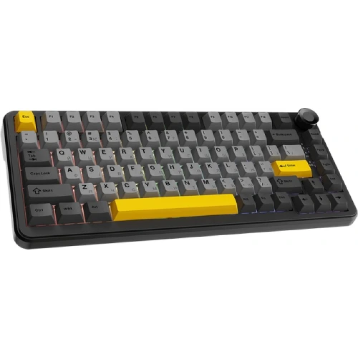 Механічна бездротова клавіатура Ajazz AK820 MAX Plus RGB на 81 клавішу
