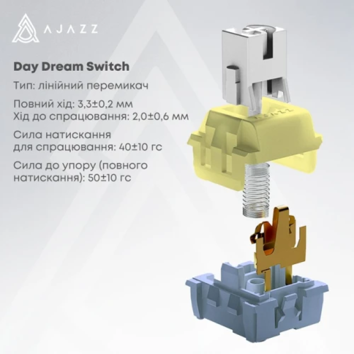 Механічна бездротова клавіатура Ajazz AK820 MAX Plus RGB на 81 клавішу