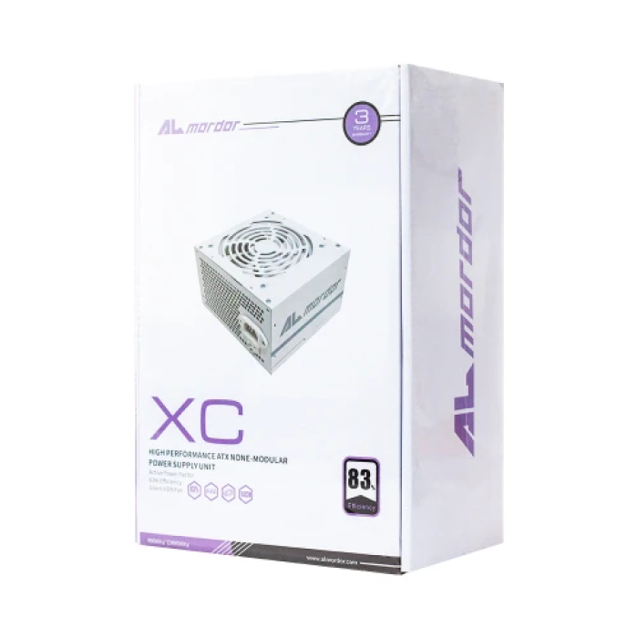 Блок живлення ALmordor ALXC550WH для ПК, 550 Вт, White