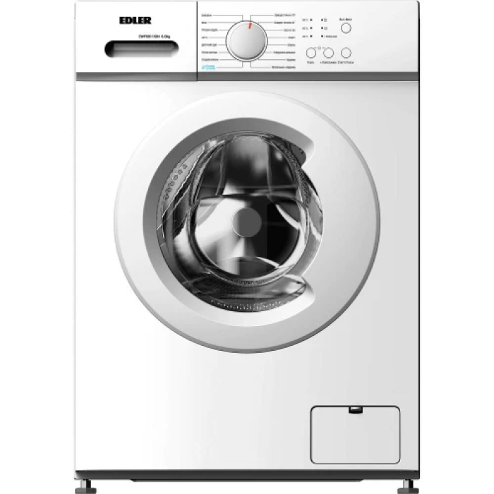 Вузька пральна машина Edler EWF6011SIN на 6 кг