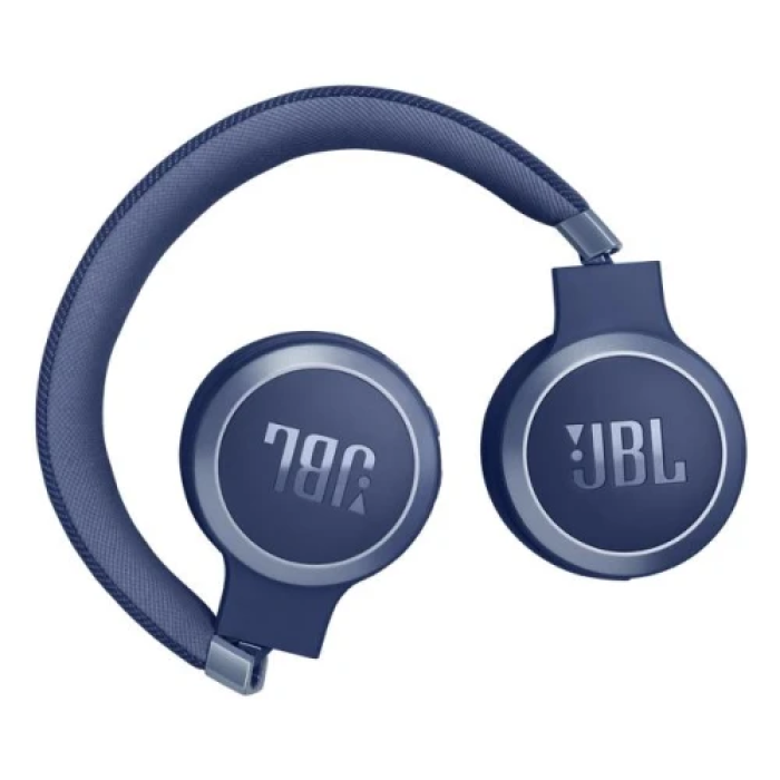 Бездротова гарнітура JBL Live 670NC синього кольору з ANC