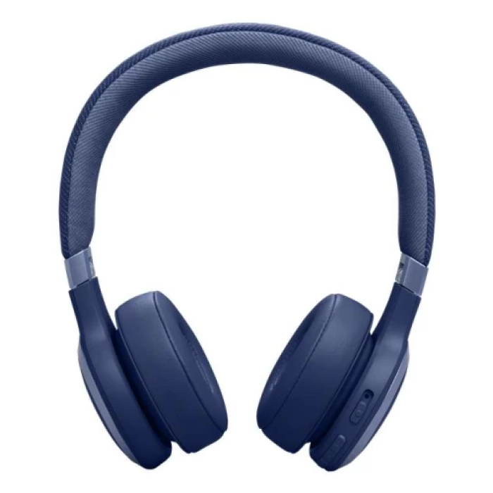 Бездротова гарнітура JBL Live 670NC синього кольору з ANC