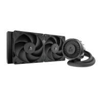 Система рідинного охолодження (водяне охолодження) Arctic Liquid Freezer III Pro 280 2 вентилятори 140 мм
