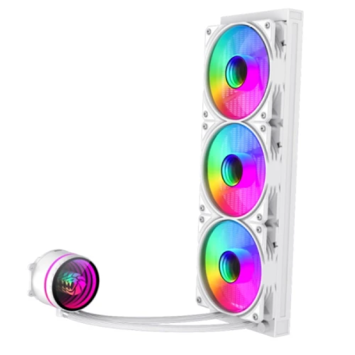 Система рідинного охолодження GameMax IceBurg 360 Infinity White