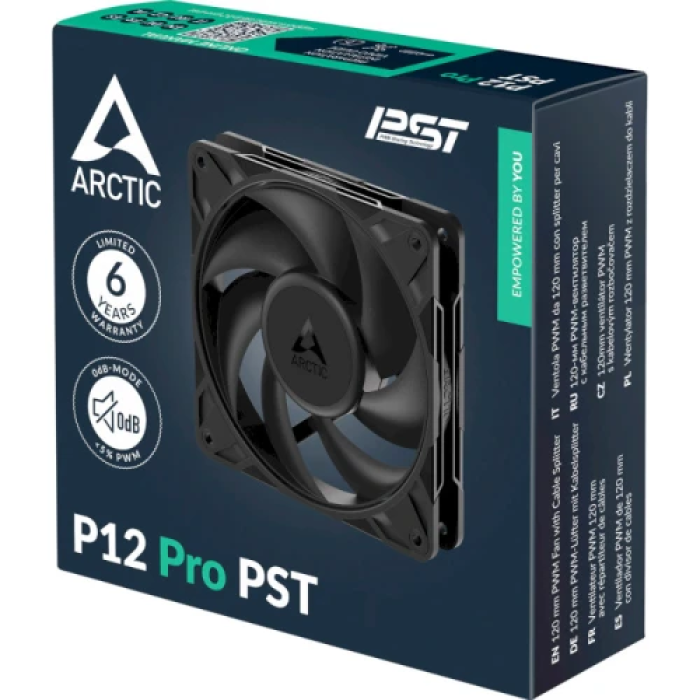 Вентилятор Arctic P12 Pro PST 120 мм для корпусу ПК