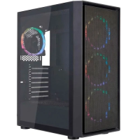 Комп'ютерний корпус (корпус для ПК) 1stPlayer Go6-BK-4FS7 чорний Midi Tower