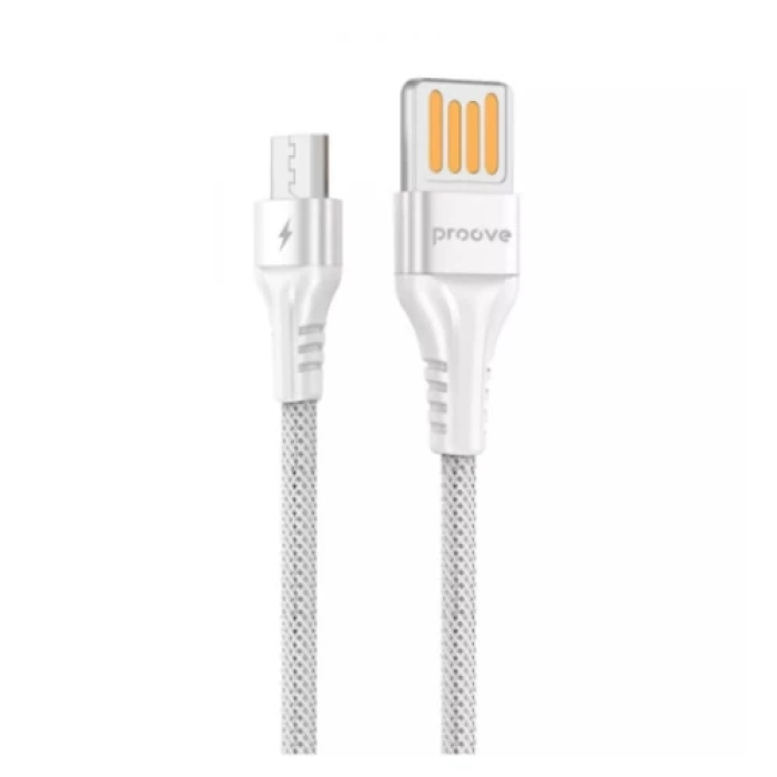 Кабель Proove USB—microUSB Double Way Weft, 1 м