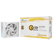 Блок живлення для ПК (комп'ютерний БЖ) Seasonic CORE GX-650-ATX31-WHITE 650 Вт, білий