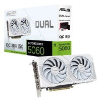 Відеокарта (графічний адаптер) Asus GeForce RTX 5060 DUAL OC White Edition 8 ГБ GDDR7
