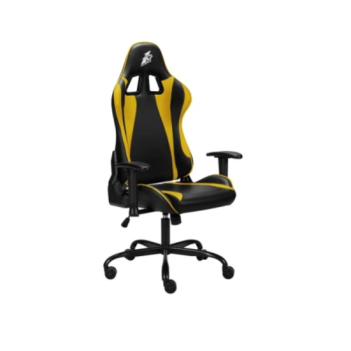 Ігрове крісло 1stPlayer S01 Black-Yellow з нахилом спинки до 170°