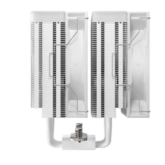 Білий процесорний кулер Deepcool AG620 ARGB V2 з 2×120 мм