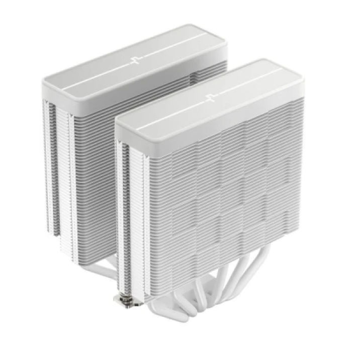 Білий процесорний кулер Deepcool AG620 ARGB V2 з 2×120 мм