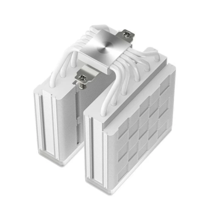 Білий процесорний кулер Deepcool AG620 ARGB V2 з 2×120 мм