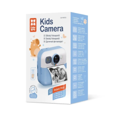 Дитяча камера миттєвого друку (дитячий фотоапарат) ColorWay Kids Blue 0,3 Мп