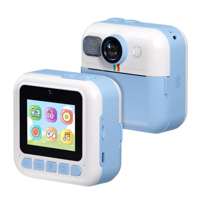 Дитяча камера миттєвого друку ColorWay Kids Blue для дітей від 3 років