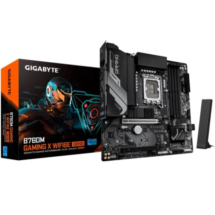 Материнська плата Gigabyte B760M GAMING X WIFI6E GEN5 для ПК на LGA1700