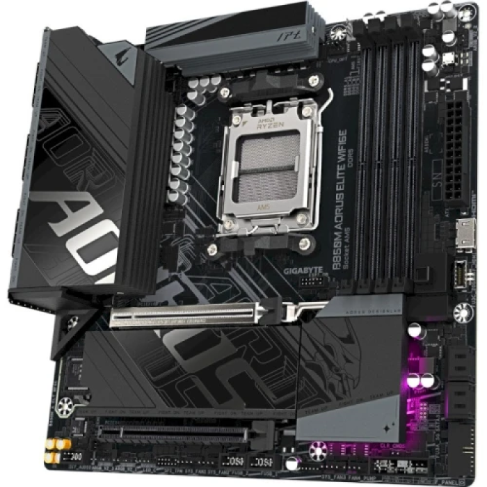 Материнська плата Gigabyte B850M AORUS ELITE WIFI6E для AM5