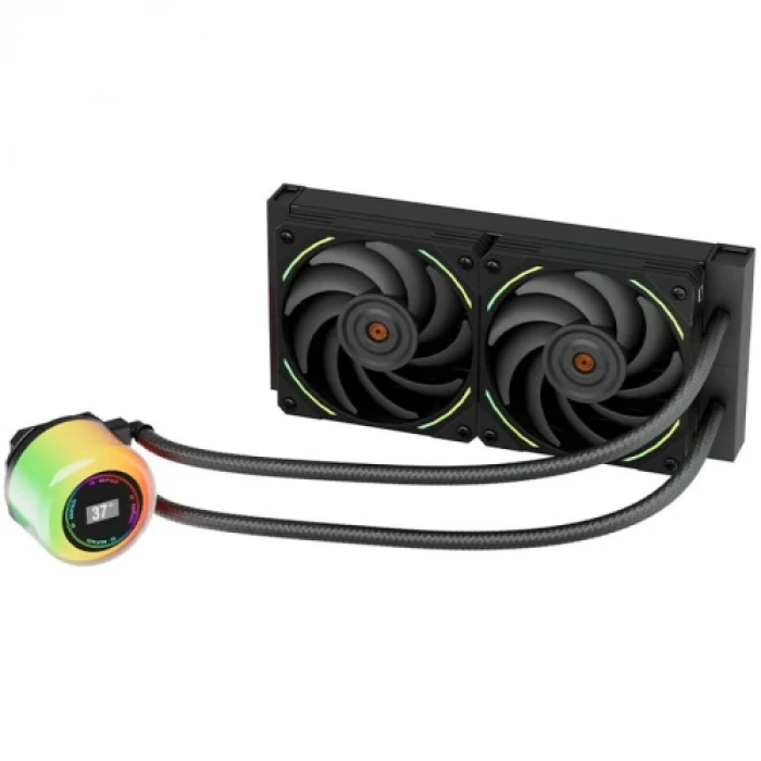 Система рідинного охолодження 1stPlayer CC-240 Black з aRGB