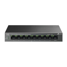 Комутатор (мережевий комутатор) TP-Link LiteWave LS109P 9 портів PoE+