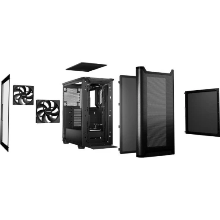 Корпус be quiet! Pure Base 501 Airflow Black для ATX-збірки