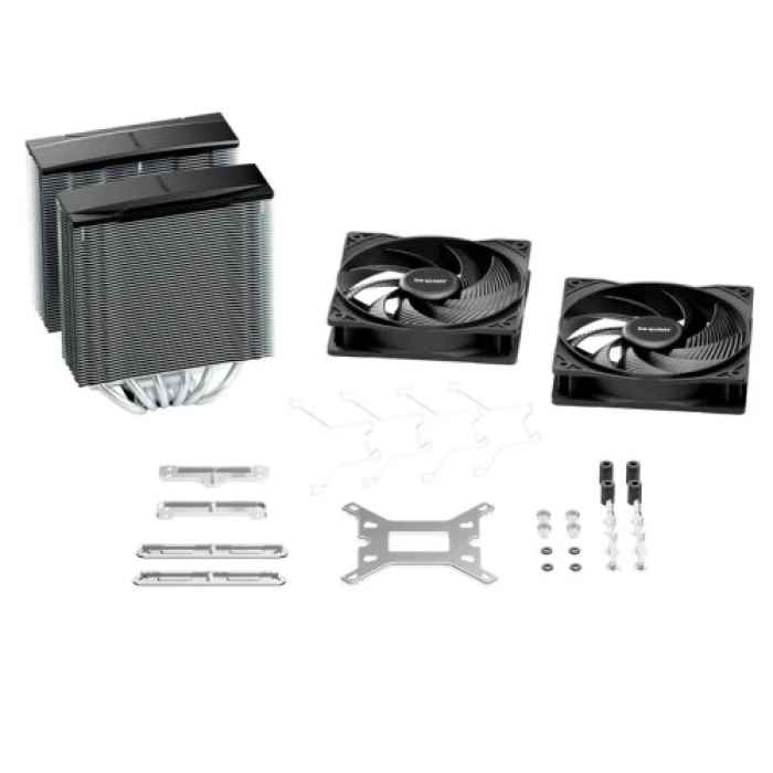 Процесорний кулер be quiet! Pure Rock Pro 3 Silver/Black до 250 Вт