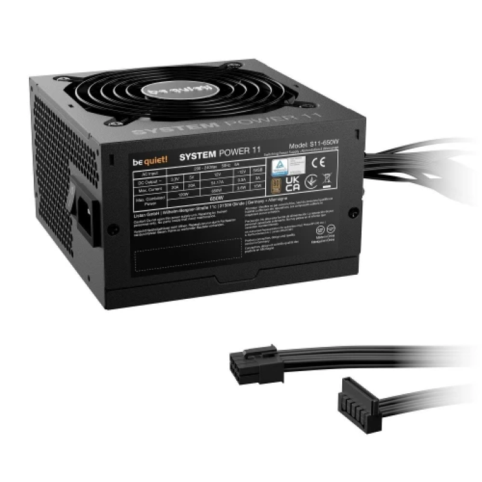 Блок живлення (комп'ютерний БЖ) be quiet! System Power 11 650 Вт, 80 PLUS Bronze
