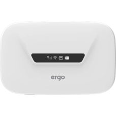 Мобільний 4G-модем (Wi-Fi роутер) ERGO M126 USB, білий, акумулятор 3000 мА·год