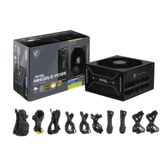Блок живлення MSI MAG A850GLS PCIE5 на 850 Вт
