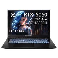 Ноутбук (портативний комп’ютер) Dream Machines RG5050-17UA28 17,3″, RTX 5050 8 ГБ