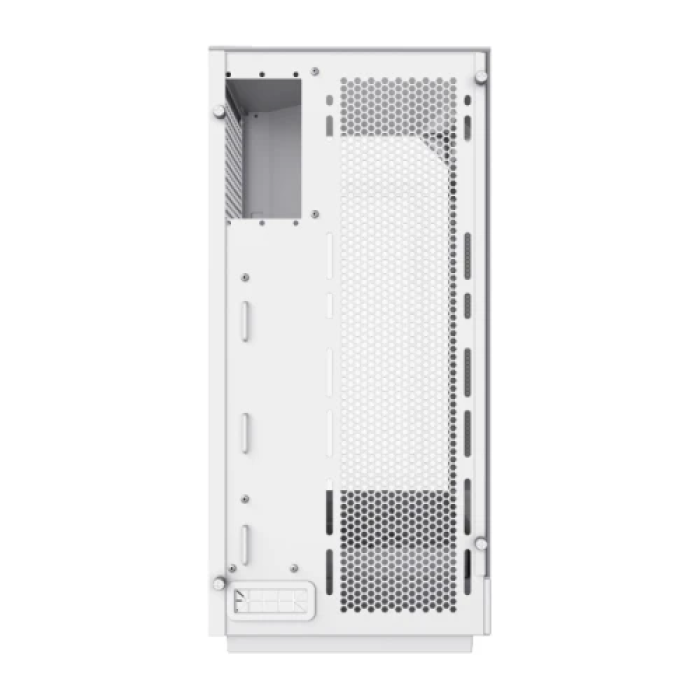 Корпус GameMax T20 White для Micro ATX/Mini ITX зі скляною панеллю та 2 ARGB-вентиляторами