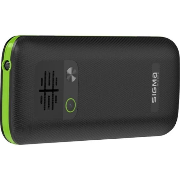 Мобільний кнопковий телефон Sigma X-style 171 Mini Black-Green