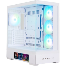 Корпус для ПК (комп’ютерний корпус) Zalman P40 DS білий, 4 вентилятори ARGB