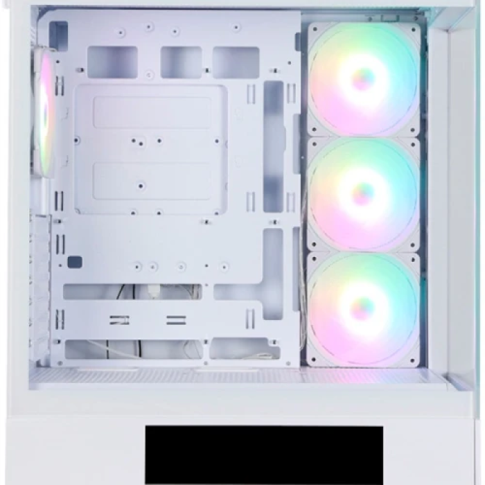 Білий корпус Zalman P40 DS для ПК із 4 вентиляторами ARGB