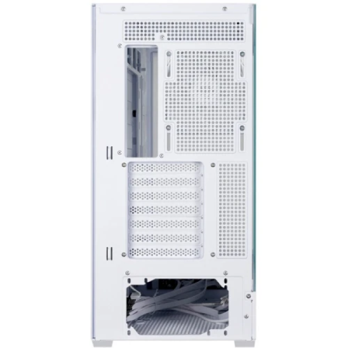 Білий корпус Zalman P40 DS для ПК із 4 вентиляторами ARGB