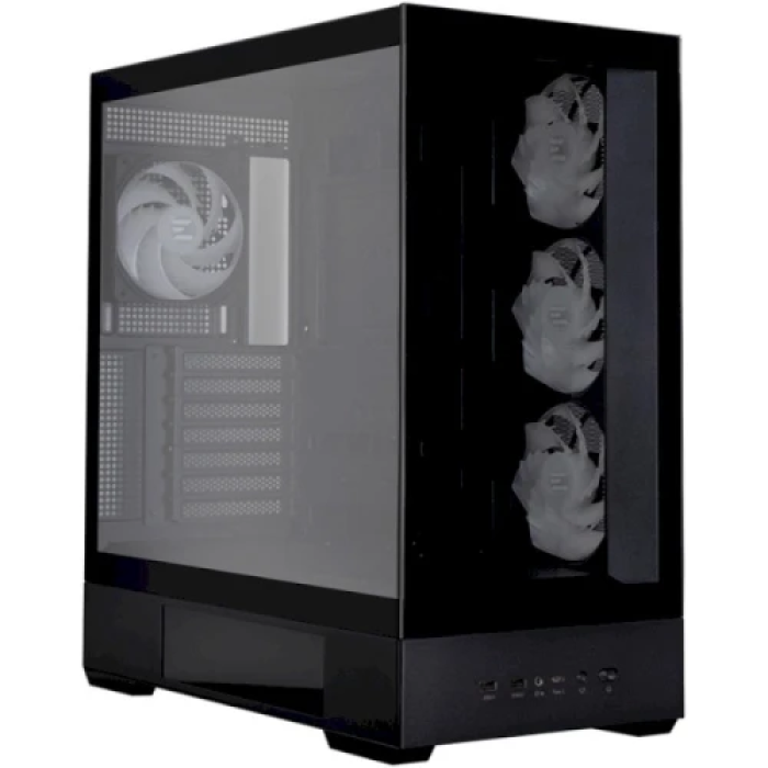 Корпус Zalman P40 DS чорний Mid Tower з 4 вентиляторами ARGB