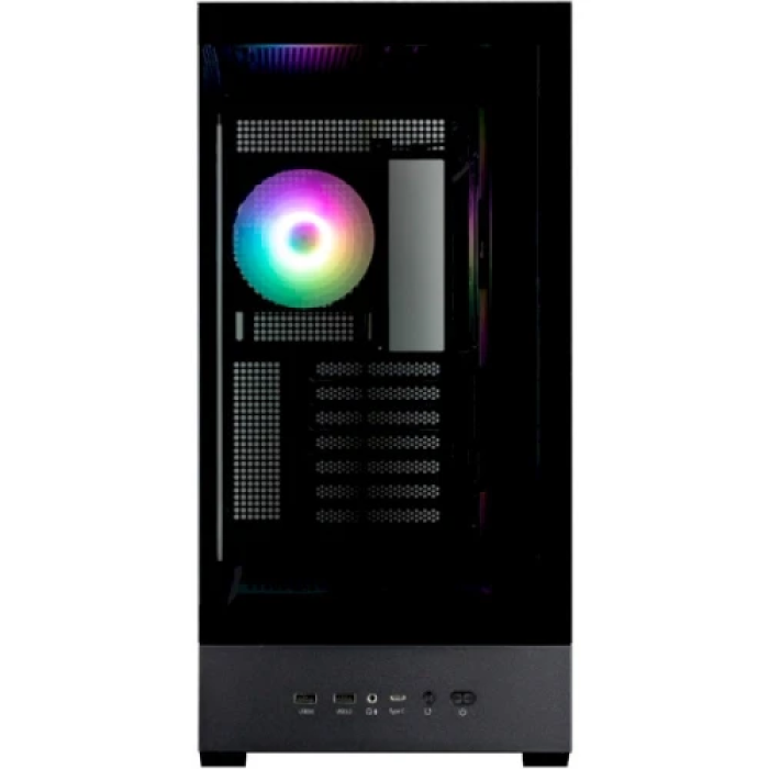 Корпус Zalman P40 DS чорний Mid Tower з 4 вентиляторами ARGB