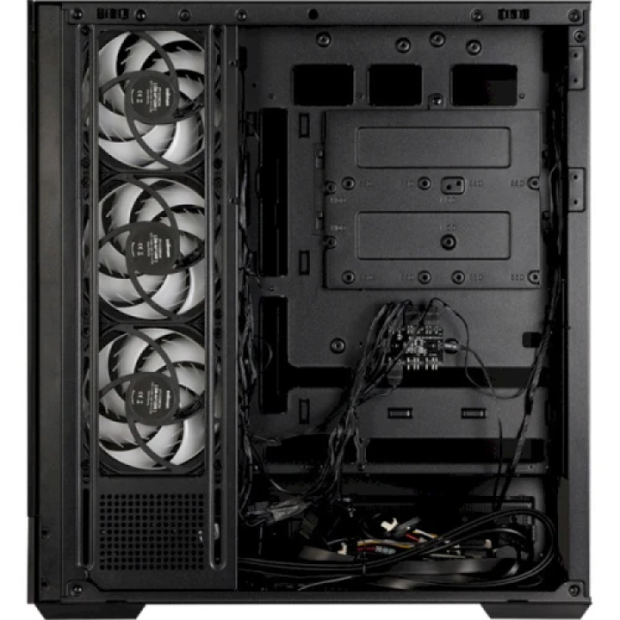 Корпус Zalman P40 DS чорний Mid Tower з 4 вентиляторами ARGB