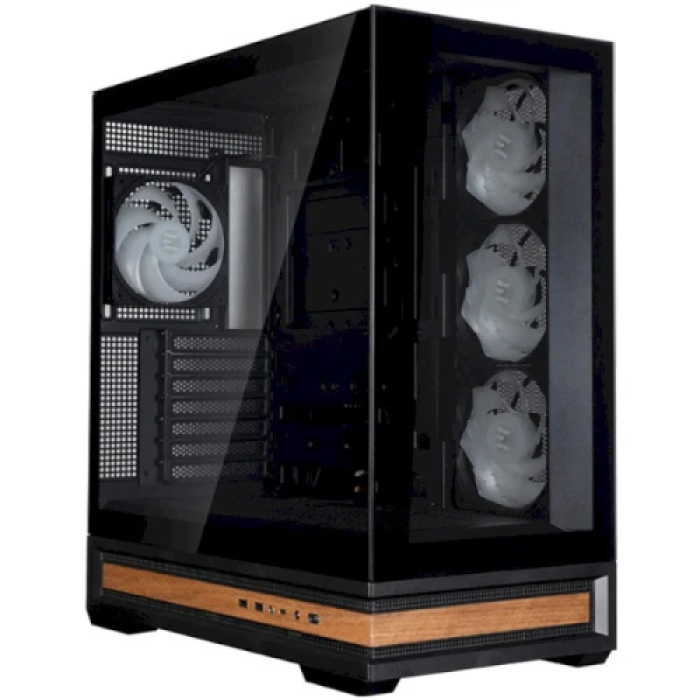 Zalman P40 NAMU — чорний корпус Mid Tower з 4 ARGB вентиляторами