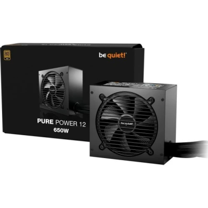 Блок живлення be quiet! Pure Power 12 650 Вт для сучасного ПК