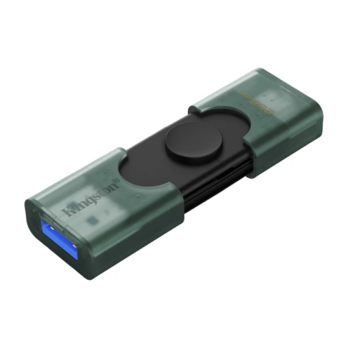 Флешка Kingston DataTraveler Duo 256 ГБ з Type-C і USB 3.2