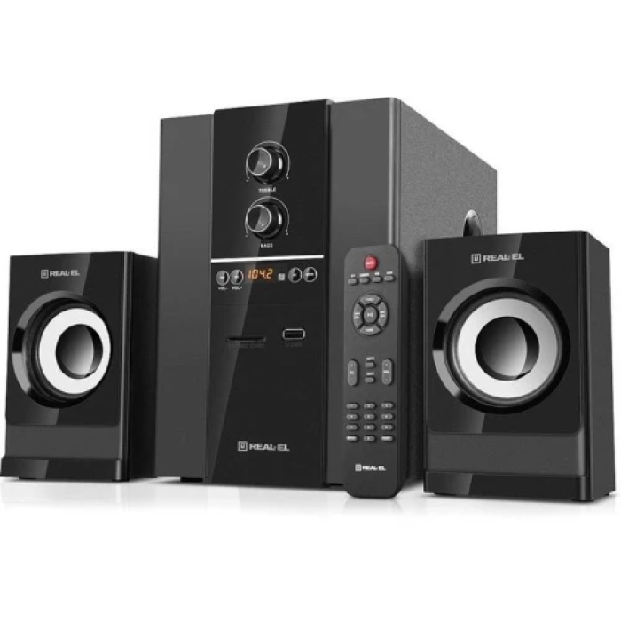 Колонки REAL-EL M-355 2.1 з Bluetooth і сабвуфером