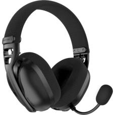 Ігрові навушники (гарнітура) Hator Hyperpunk 3X Hi-Res Wireless чорні, до 70 год