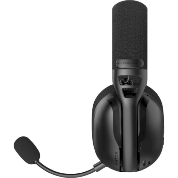 Ігрова гарнітура Hator Hyperpunk 3X Hi-Res Wireless, чорна