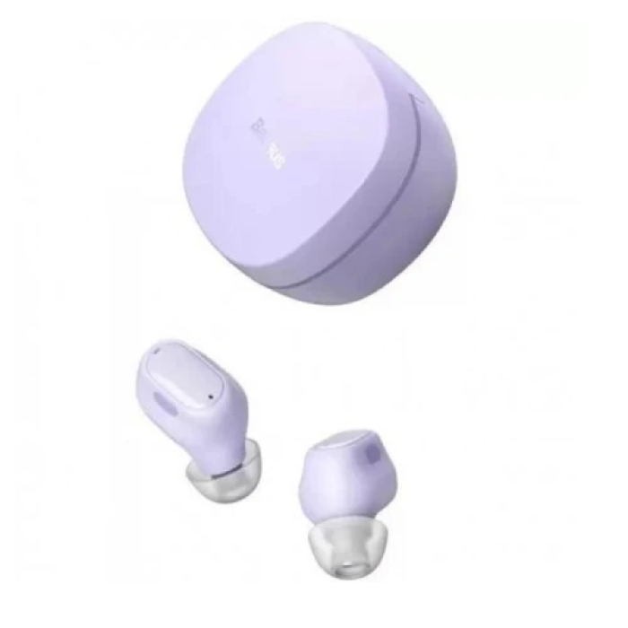 Бездротові TWS-навушники Baseus Encok WM01 Purple — до 25 год роботи