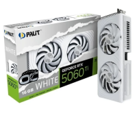 Відеокарта (графічна карта) Palit GeForce RTX 5060 Ti OC White Edition 16 ГБ